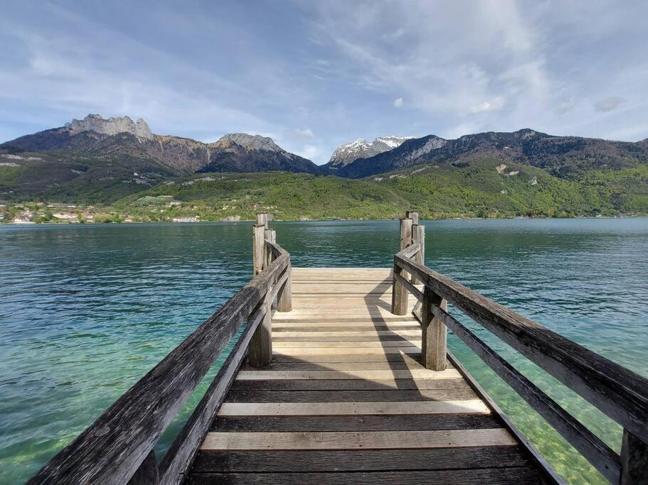 Charmant Et Spacieux Appartement A Quelques Pas Du Lac Duingt Εξωτερικό φωτογραφία