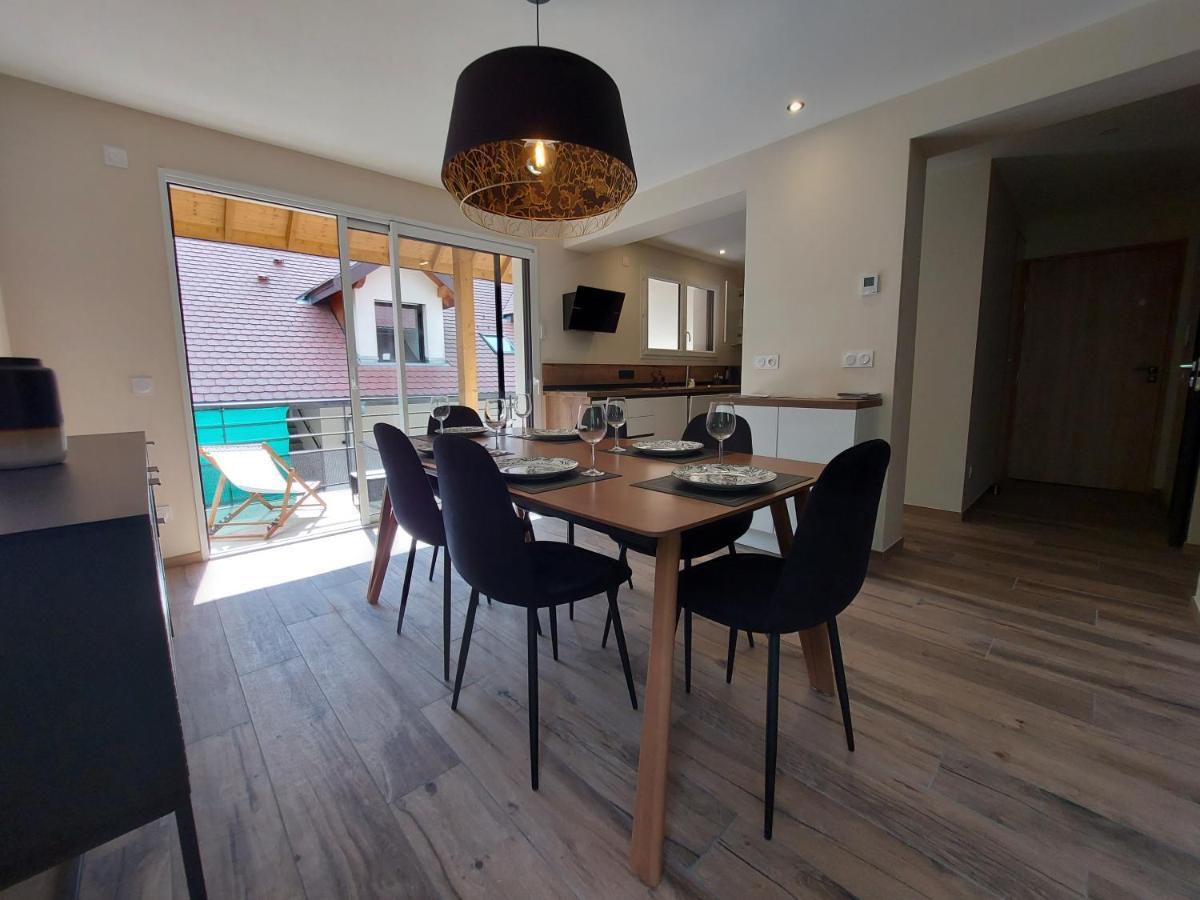 Charmant Et Spacieux Appartement A Quelques Pas Du Lac Duingt Εξωτερικό φωτογραφία